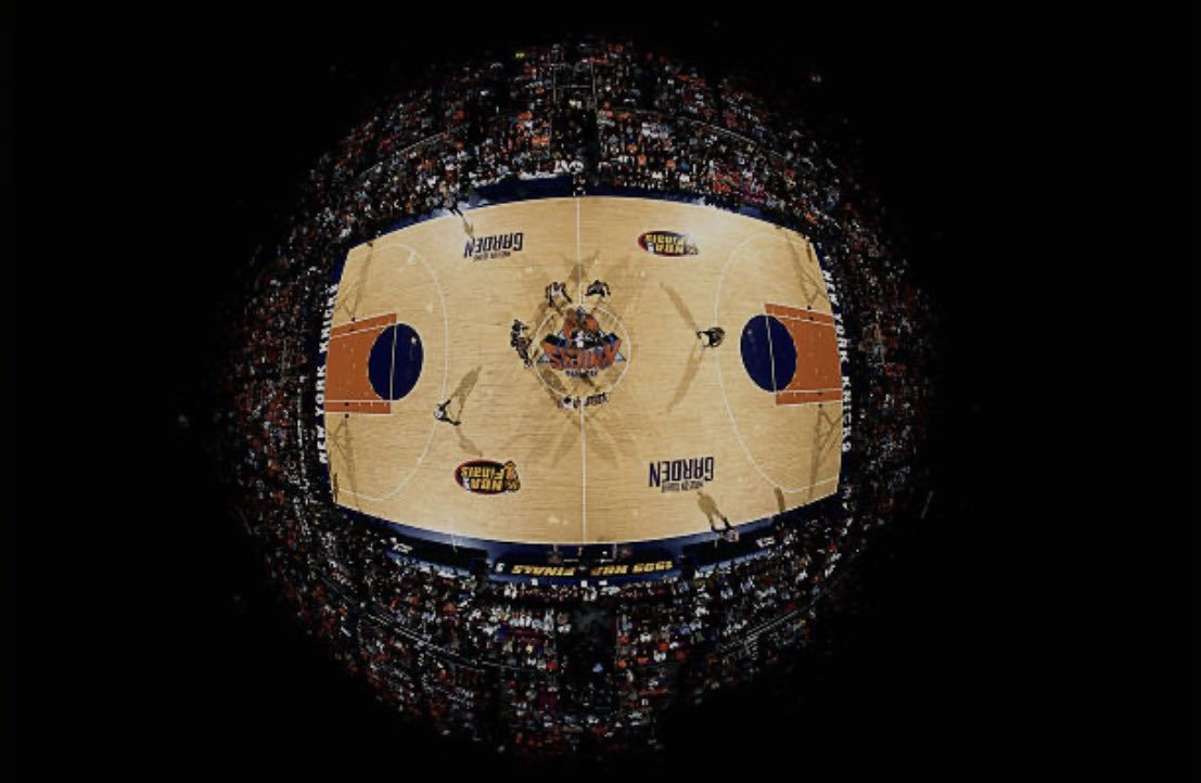 1999Knicks's tweet photo. For the first time since June 25th 1999, The NBA Finals tip-off from Madison Square Garden tonight! #AlwaysKnicks #1999Knicks https://t.co/IKFIbfPJe5