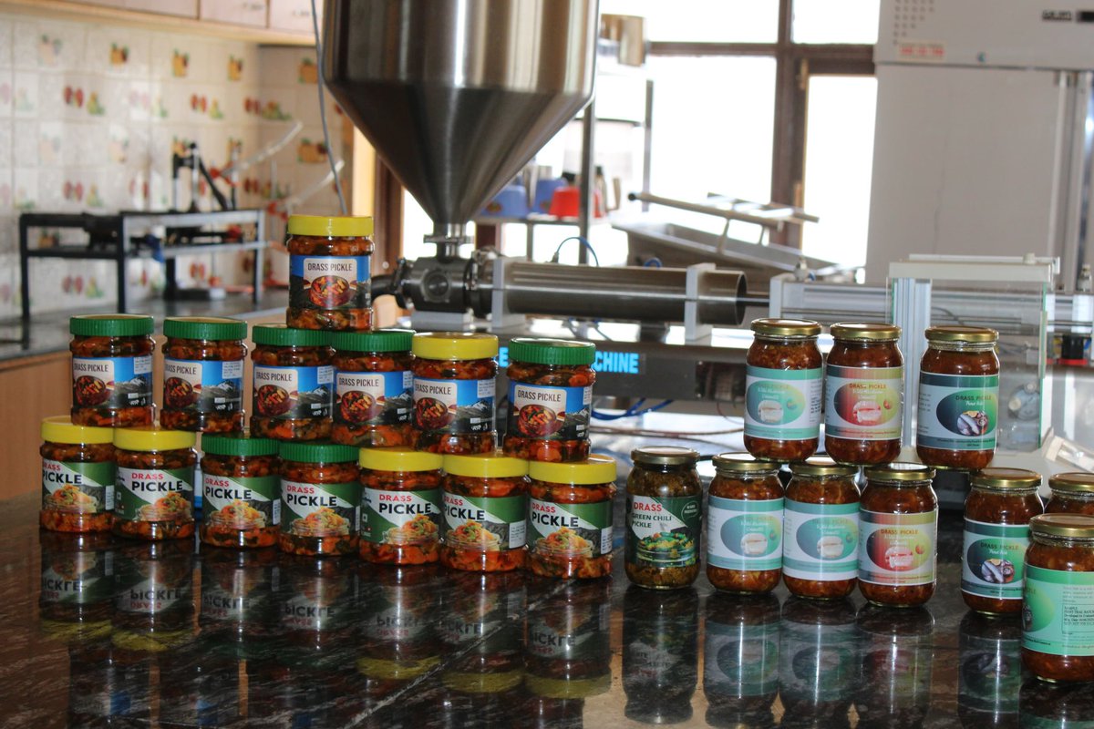 gdc_drass's tweet photo. Visited Library, Skill Centre, appreciated indigenous Wild Mushroom &amp; Trout Fish Pickle. Advised connect Skill to Entrepreneurship. @NasirShabani6 principal made presentation &amp; submitted proposals. @imteeaz_kacho delivered vote of thanks.
@lg_ladakh @LadakhSecretary @ULadakh https://t.co/uTeGf1brIH