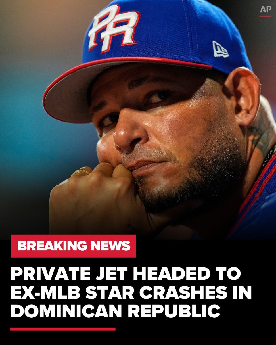 wusa9's tweet photo. MLB All-Star former catcher Yadier Molina said the private jet was bound for Texas to pick him up, along with family and friends. Two pilots died in the crash: https://t.co/9xMTWsdRmL  

(AP Photo/Fernando Llano) https://t.co/JE9Yqz0nWi