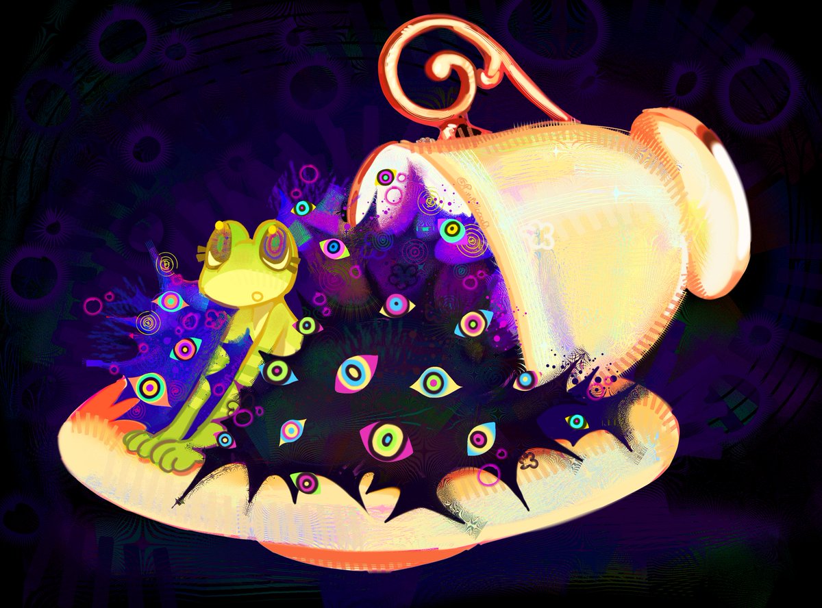 Pimpolloooo0's tweet photo. #TADC #theamaizingdigitalcircus #ribbit 🐸 https://t.co/qBmoyYBJ1V