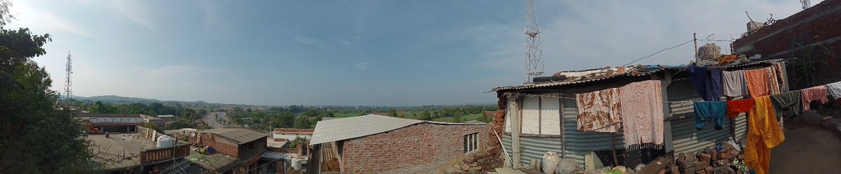 nanirajasthali's tweet photo. A panoramic glimpse of #NaniRajasthali where simplicity meets natural beauty🌾🏞️ #VillageLife #RuralIndia #NatureView #Panorama #IncredibleIndia #VillageVibes https://t.co/pfGvw1ybdc
