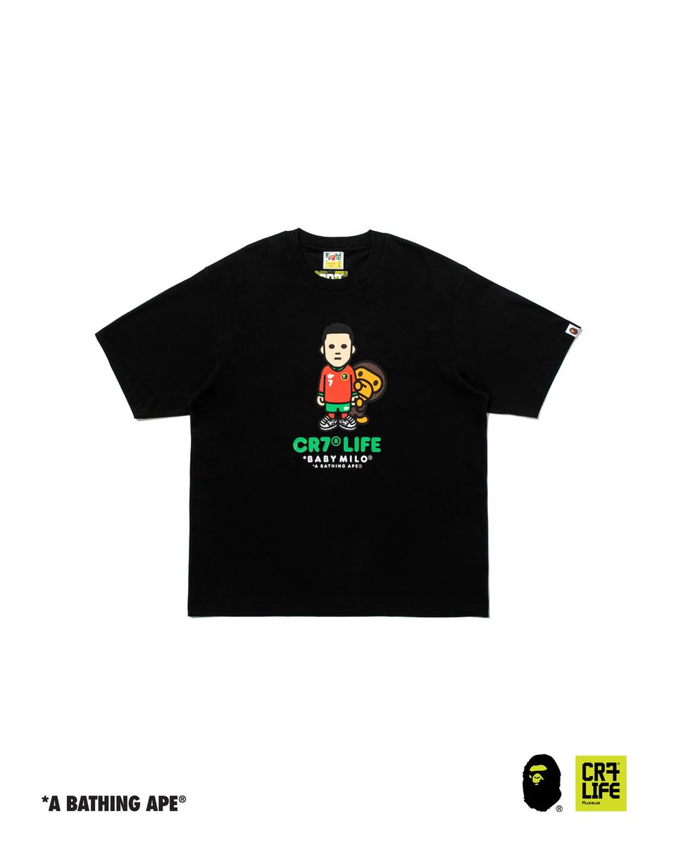 houseofheat's tweet photo. BAPE® × CR7® LIFE Summer Tees Drop June 13 📅 https://t.co/x2hrk6FTlK