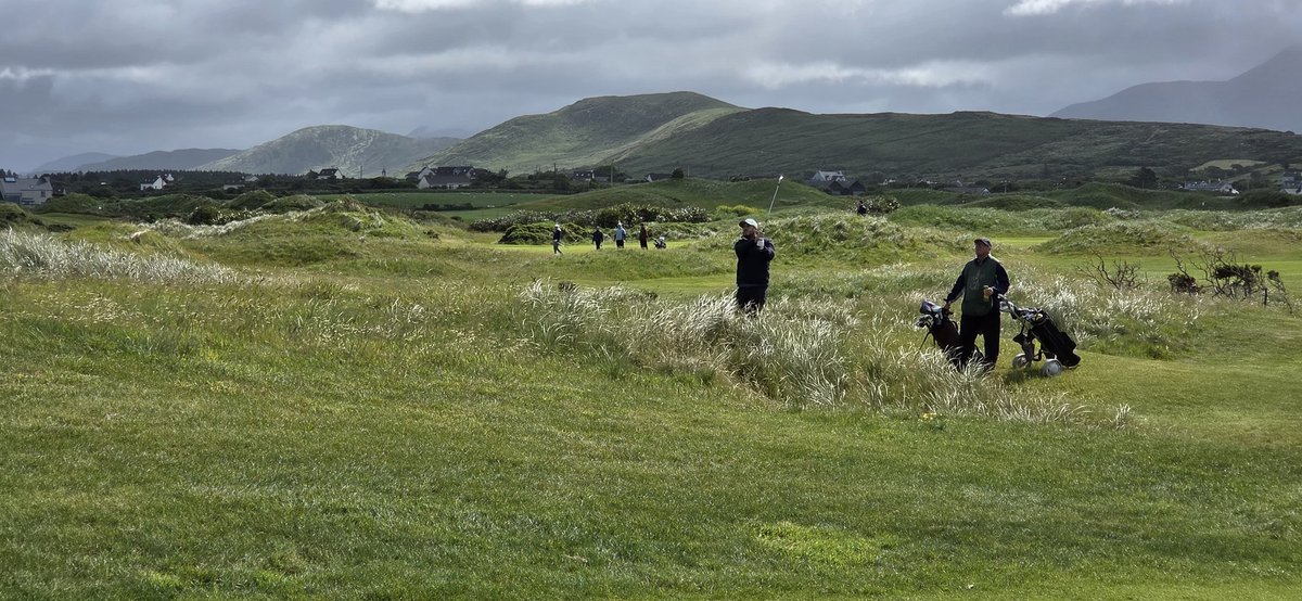 CLG_Scotland's tweet photo. Day 2 and our Indianapolis guests are at the scenic @watervillelinks https://t.co/0Van6G12Jm