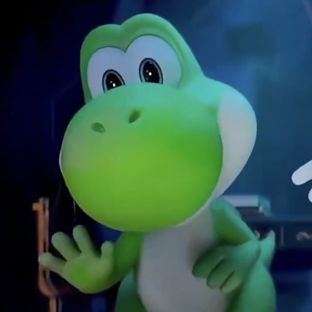 Pebble_Yoshi's tweet photo. Yes! I knew it would make a billion! 
Yoshi was the best part of the movie!
I watched it three times because he’s so funny, cute and friendly! 🥚🦖🌌

#Nintendo #TheSuperMarioGalaxyMovie https://t.co/4P2C7CkdZo
