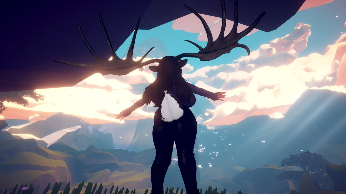 novaenna's tweet photo. I have become an elk! What do we think?

#sizevrchat #Sizetwitter #giantess #VRChat #VRChatPhotography https://t.co/IHhmpXD2zK