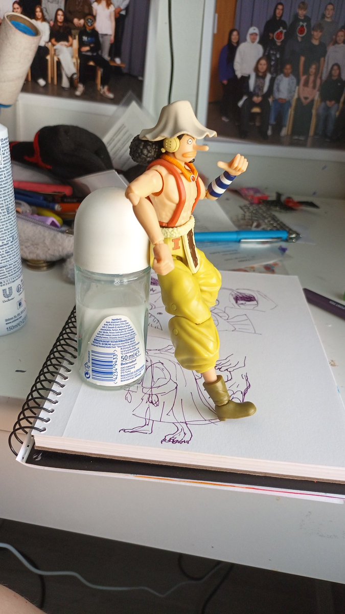Podpolnaja_22's tweet photo. I love using this figure as a reference #usopp #onepiece https://t.co/HQyEdivnWi