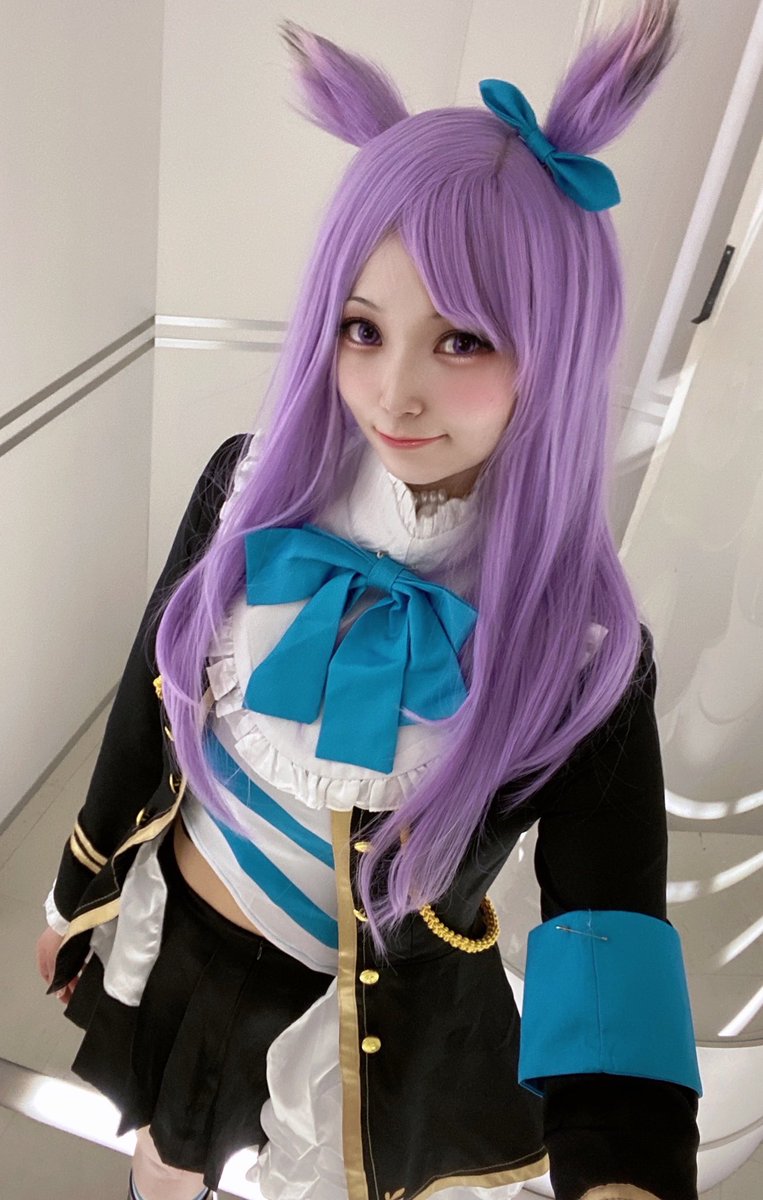 lycopene5's tweet photo. ウマ娘のメジロマックイーンのコスプレ https://t.co/uTT3G2Xkm8