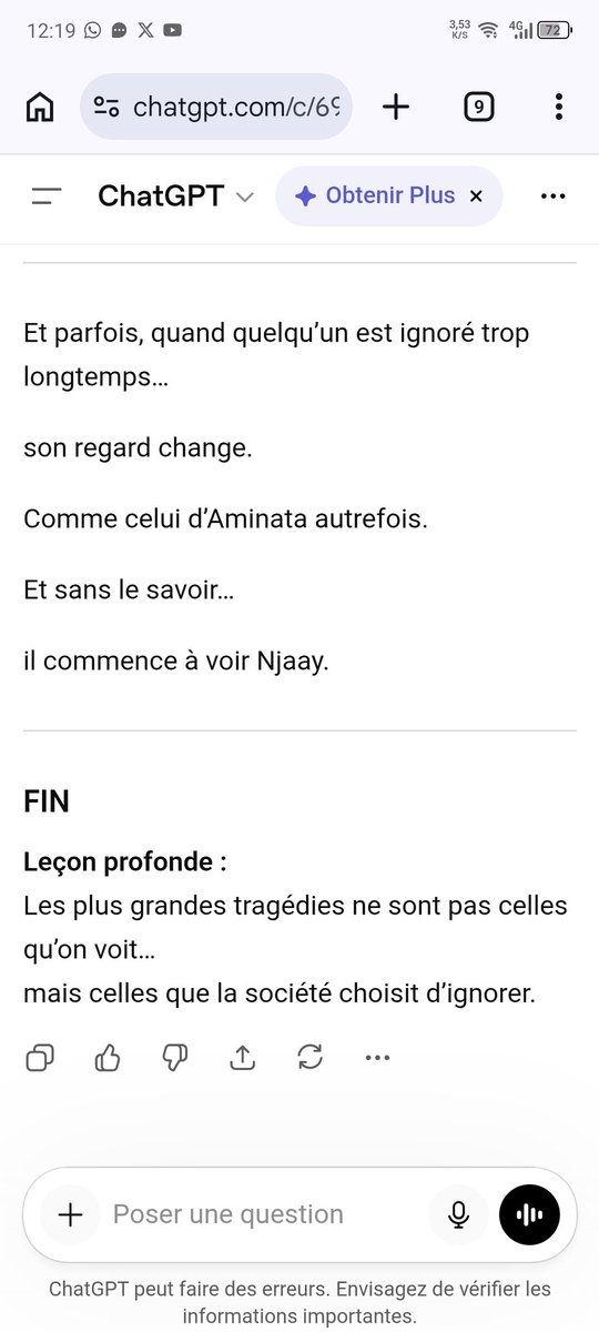 IssaDiop313's tweet photo. @TeamYouTube @YouTubeCreators  Mon travail d'auteur est 100% original sur "Wolof Histoire". Vos examens automatisés font une erreur complète. J'écris mes scripts, j'enregistre ma propre voix humaine et je monte tout moi-même (voir preuve). Je veux une révison humaines please🙏🏾 https://t.co/TYJj0td4Px