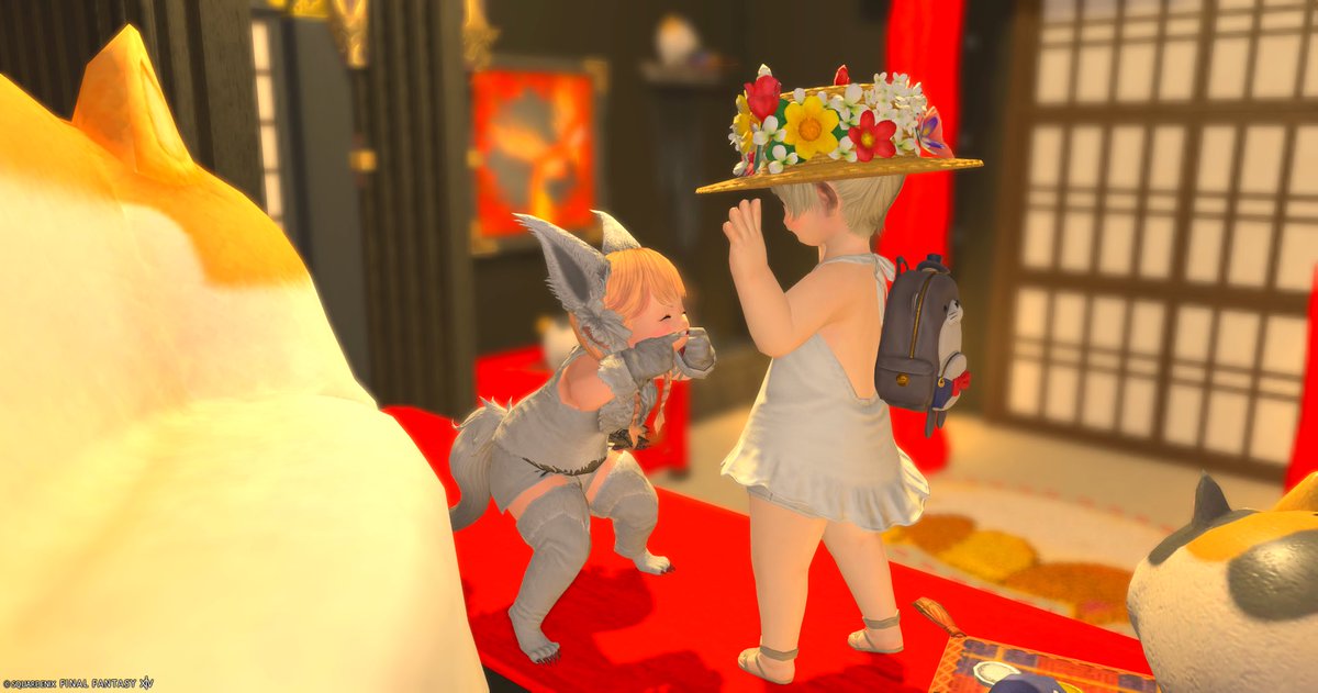 Inte_1235's tweet photo. 神棚に上がってきたwww
#FF14 #FF14SS https://t.co/t6KNeDJuZv