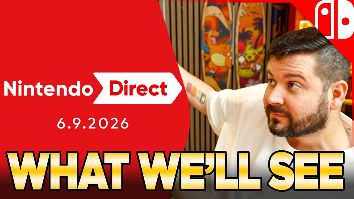 AustinJohnPlays's tweet photo. What We'll See at TOMORROW'S Nintendo Direct... https://t.co/aPmx9EaX4v https://t.co/oZAMMMdWXP