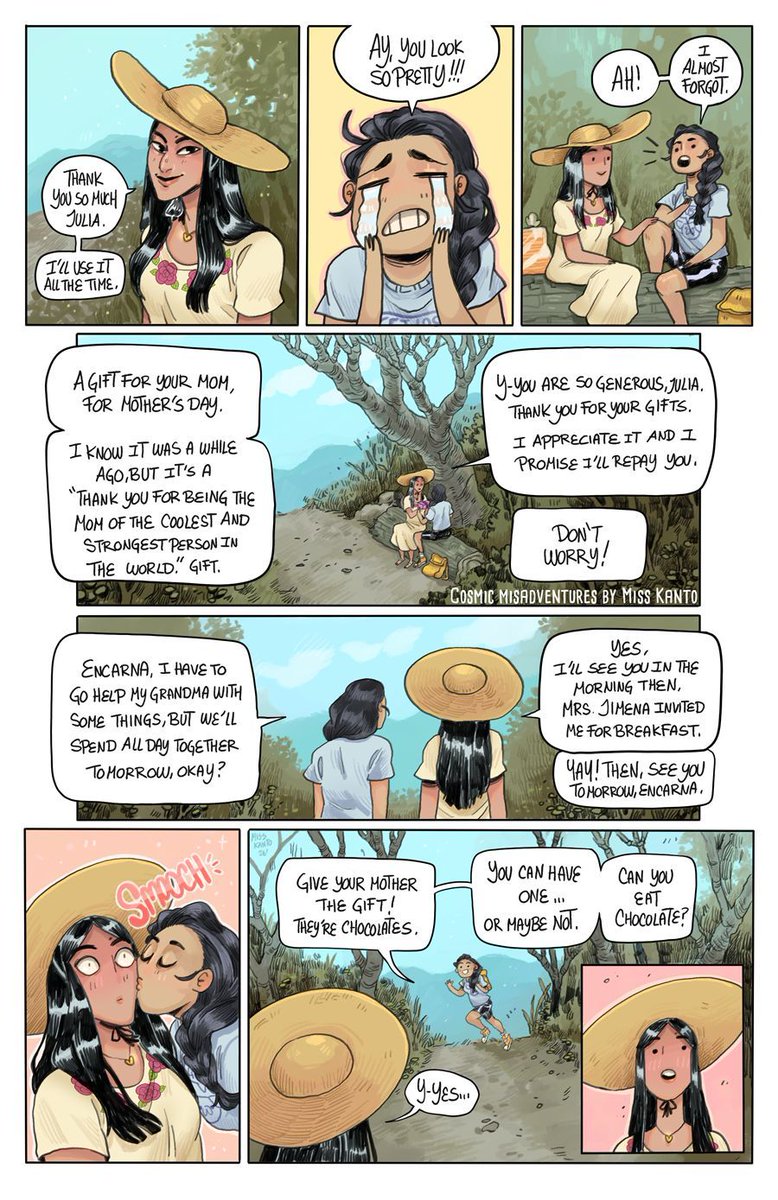 Miss_kanto's tweet photo. Cosmic misadventures #221-01/03
Dearest crew members, we are with Encarna and Julia once again <3

#comic #cosmi #cosmicmisadventures https://t.co/6iXVFFZcPg