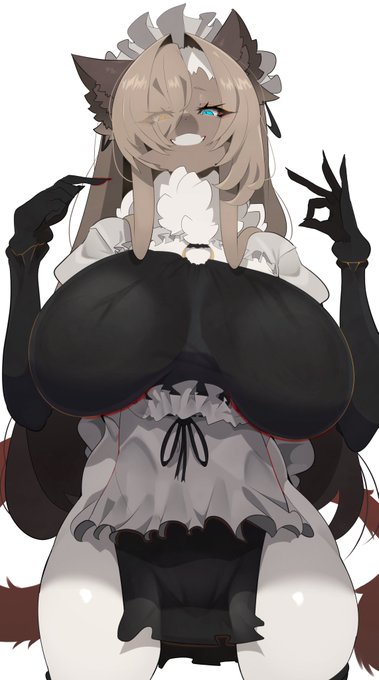 Pリクありがとうございました!!!! 直ぐに始められる(?)メイド服を着た オタクに優しいシャム猫ギャル