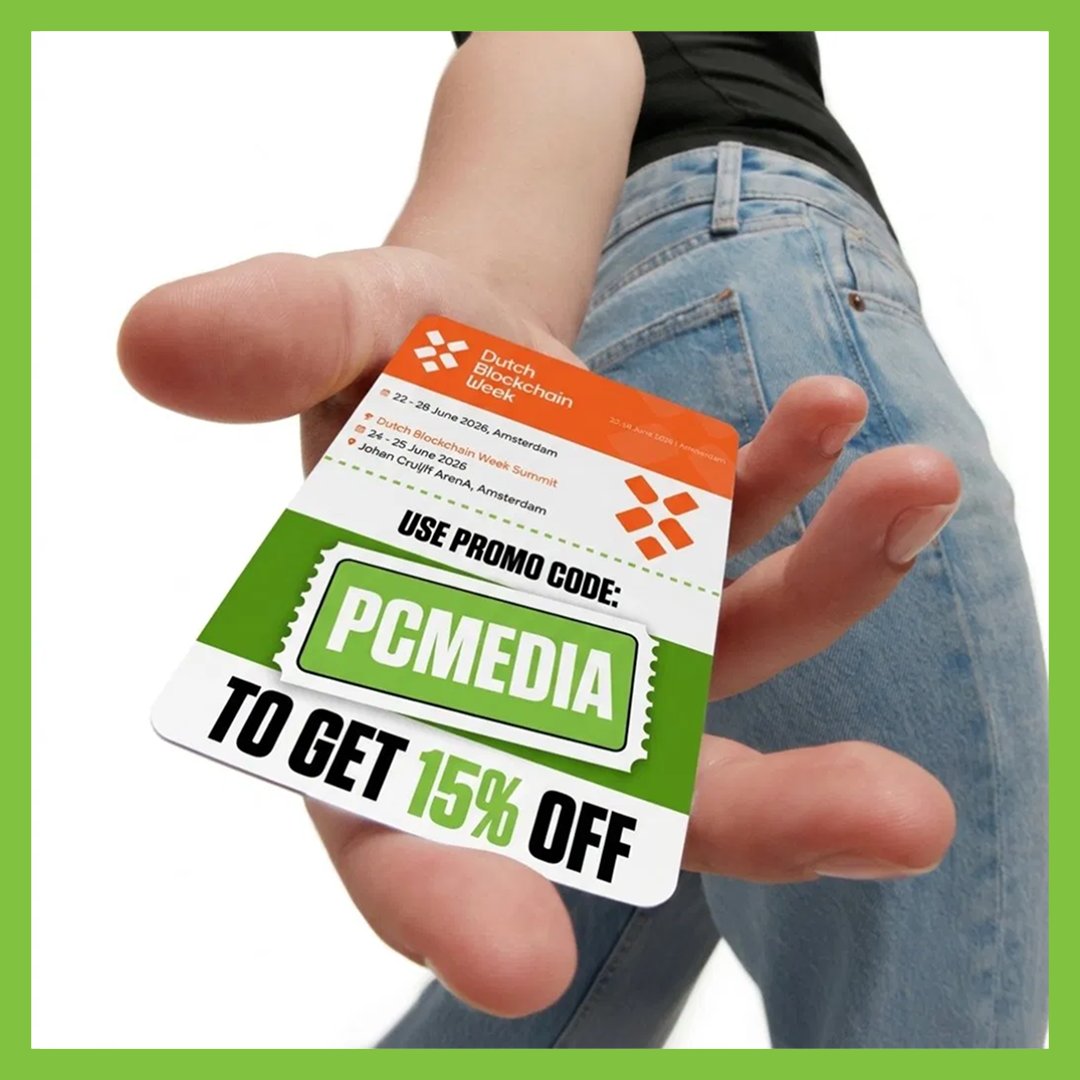 PromocodeLabs's tweet photo. ⏰ Last call Dutch Blockchain Week tickets jump €100 tomorrow.

The future of Web3 is being built in Amsterdam. Be in the room.

Use our official Promo Code: PCMEDIA
Save 15% on your ticket🎟️

📍 June 24-25

Book your ticket Now!

#DBW26 #DutchBlockchainWeek #PCMEDIA https://t.co/hp3K37Rcek