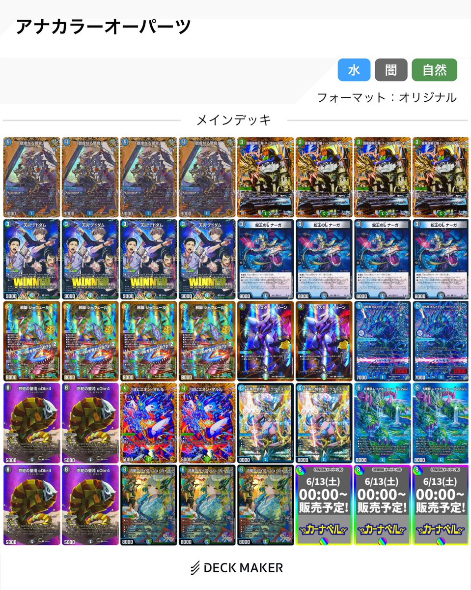 アナカラーオーパーツってこんな感じで良いのかな