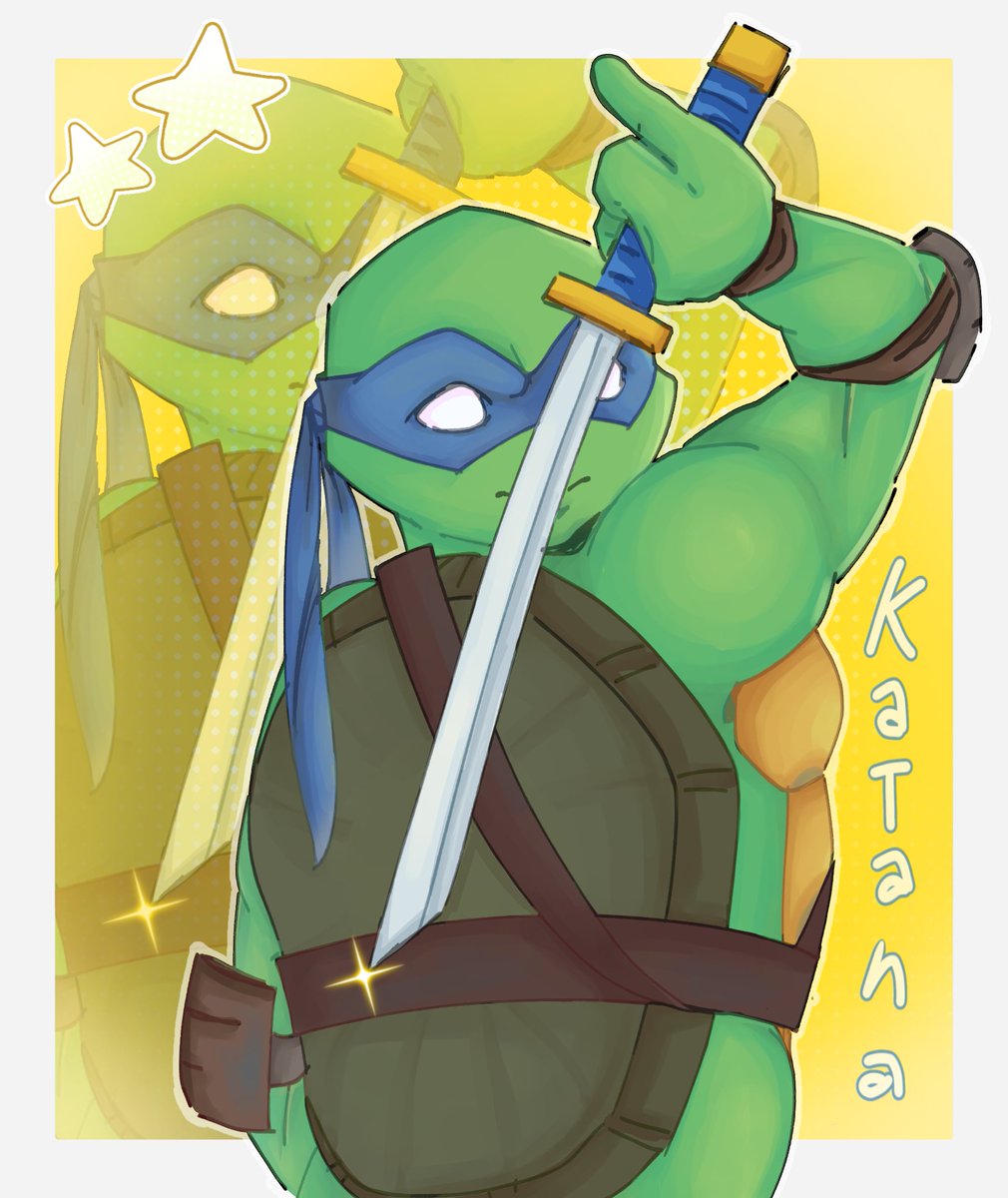 sfc__2121's tweet photo. Katana 🐢⚔️
#Tmnt2003 #Leonardo #Fanart https://t.co/4miRl4UaIO