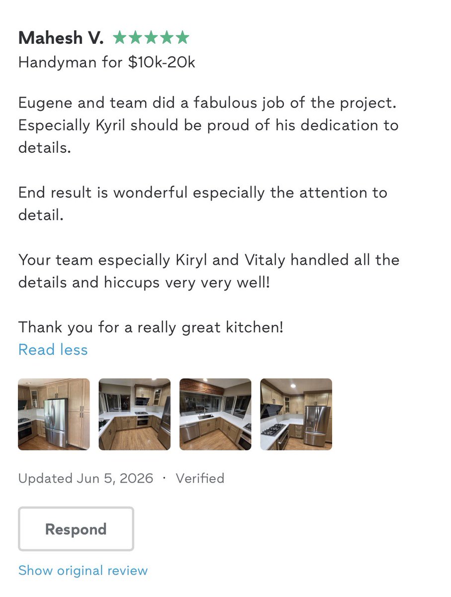 sunnyrepairs's tweet photo. The kitchen is the heart of the home ❤️

We recently completed this full kitchen remodel and couldn’t be happier with the client’s feedback. Seeing homeowners fall in love with their space again is why we do what we do.

📱 415-915-0720

#SanRamon #SanJose #SanFrancisco #BayArea https://t.co/tEcW8BquyZ