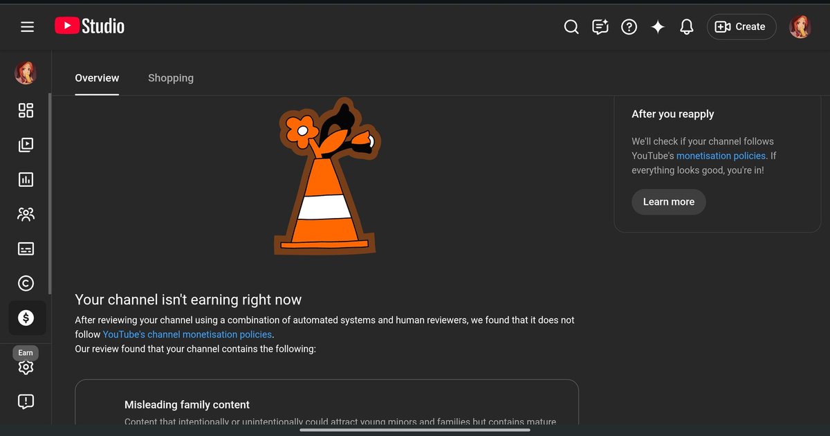 Nekot5hw's tweet photo. @YouTube @TeamYouTube Hi,my channel Neko(@Neko-6667) was flagged for misleading family content. My videos are fictional , Gacha contents and are not intended to mislead viewers . I respectfully request to manual review this . Thank you https://t.co/QMrUNOKEU3 https://t.co/106N0ozlpt
