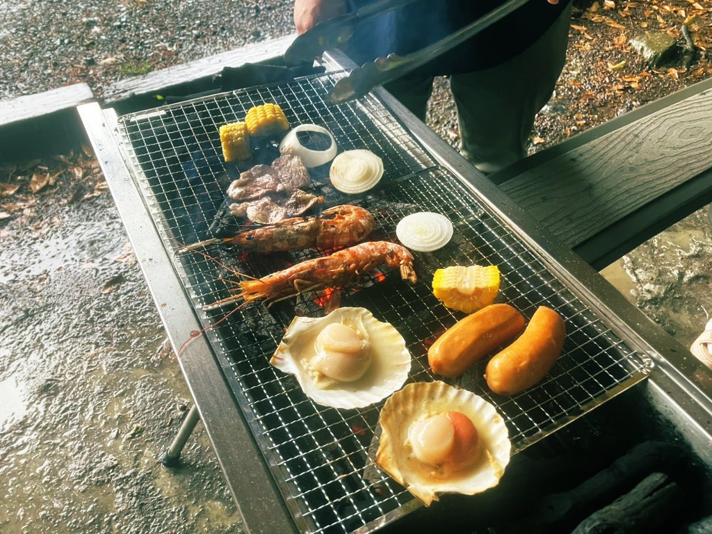 gan0918's tweet photo. BBQをしたくなるよね。 https://t.co/qZ8Y6KFx4v