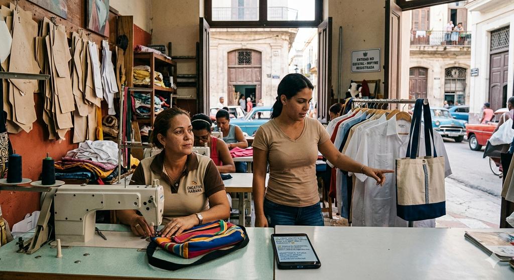 Camara_Comercio's tweet photo. #Actualidad #Bloqueo #CNA #Mipyme #Cuba
📝La asfixia de la orden 14404 de Donald Trump impactará en el sector privado cubano...Detalles en https://t.co/3Ee3wNWyAh
📸IA
@Camara_Comercio
@MINCEX_CUBA
@MinrexCpi
#Cuba #Nomasbloqueo #Información #Orden14404 https://t.co/DMV8FnZuwX