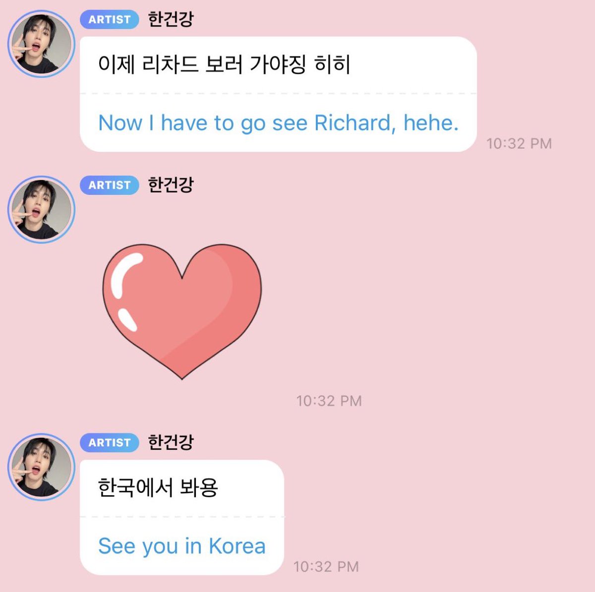 gfromjone's tweet photo. 🐿️: agora eu tenho que ir ver a Richard, hehe
🐿️: vejo você na Coreia

ELE TODO PAI BABÃO COM SAUDADE DA NENECA 😭 https://t.co/Zn4RA2MS3y
