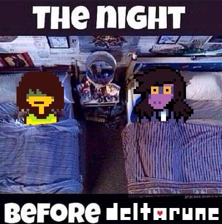 Alexanimate2's tweet photo. Deltarune TOMORROW https://t.co/PQLrihaNT9