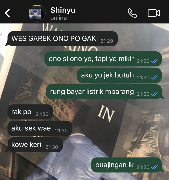 nnazxv's tweet photo. Donit wansyut au edisi dadi arek jowo (agak kurg ajar ini) https://t.co/EXfLzlCy6u