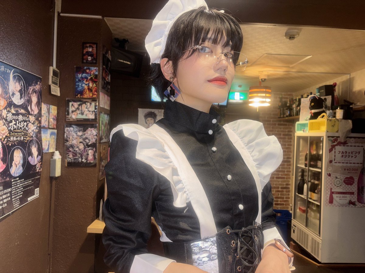 guild_inuyama's tweet photo. おはようございます〜
インツイ遅くなりまして🥲
あと数十分と言ったところでお誕生日なので遠隔待ってますね。��ったり月曜日、今週もよろしくお願いします。

#池袋コンカフェ
#メイド服
#アニソンバー https://t.co/Fm2fBgekeR