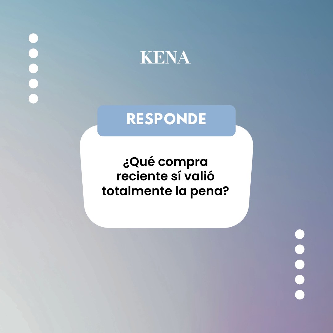 KENArevista's tweet photo. #KenaRevista| 🛍️✨ Queremos conocer los mejores descubrimientos de nuestra comunidad. Cuéntanos en los comentarios: ¿qué compra reciente sí valió totalmente la pena? 👇
#KenaOpina #ComprasInteligentes #EstiloDeVida #BienestarCotidiano #ComunidadKena #Aciertos https://t.co/lVmf6mIldx