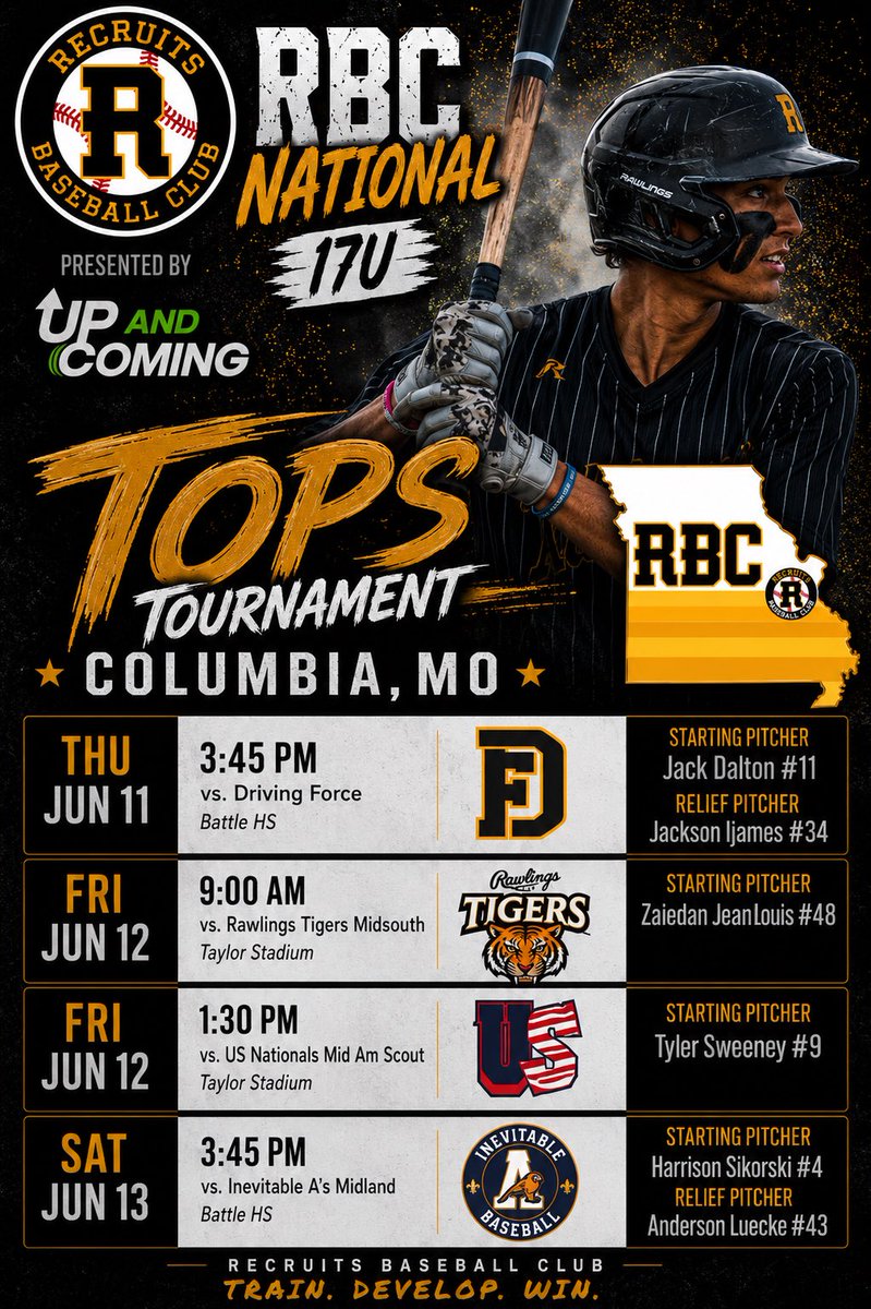 Recruits Baseball Club tweet media