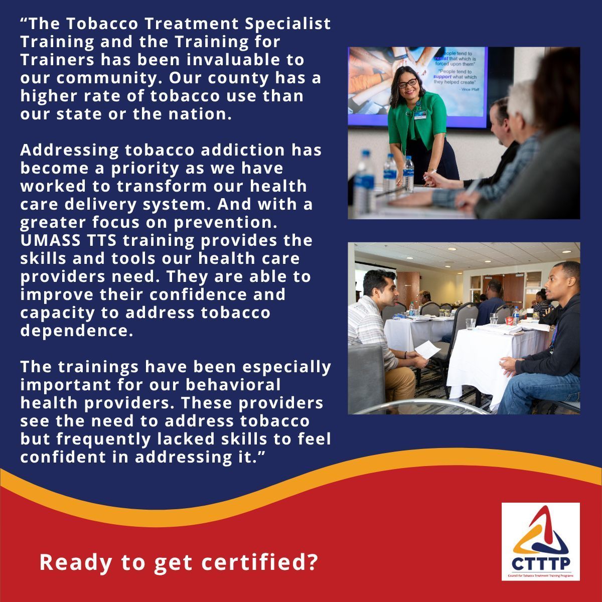 how to become a certified tobacco treatment specialist CTTTP (@CtttpOrg) / Posts / X