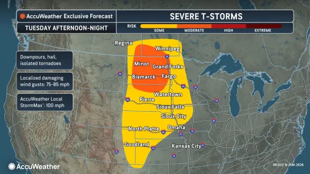 DefyDisaster's tweet photo. The Plains & Midwest will see the threat of #severeweather for most of the week w/ potential damaging #winds, #hail, isolated #tornadoes & #flooding.
Stay safe: https://t.co/NILVvOJk9M
#DefyDisaster #Disaster #DisasterPreparedness #Storm #Storms #Tornado #Flood #Floods https://t.co/j41AhJjizK