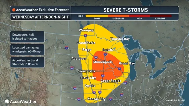 DefyDisaster's tweet photo. The Plains & Midwest will see the threat of #severeweather for most of the week w/ potential damaging #winds, #hail, isolated #tornadoes & #flooding.
Stay safe: https://t.co/NILVvOJk9M
#DefyDisaster #Disaster #DisasterPreparedness #Storm #Storms #Tornado #Flood #Floods https://t.co/j41AhJjizK