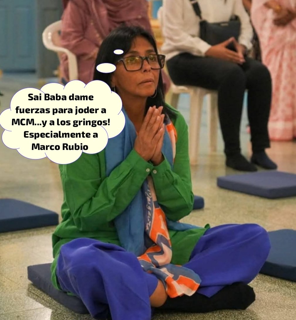 cecoronel's tweet photo. Con cara de "mosquita muerta" la hermanita siniestra @delcyrodriguezv pide fuerzas para joder...y que no la jodan!🤭
...pero lo que no sabe la "hermanita siniestra" es que cuando ella va...ya los gringos vienen de vuelta!😂😂😂🤭 https://t.co/LCJ9ZTwrPv