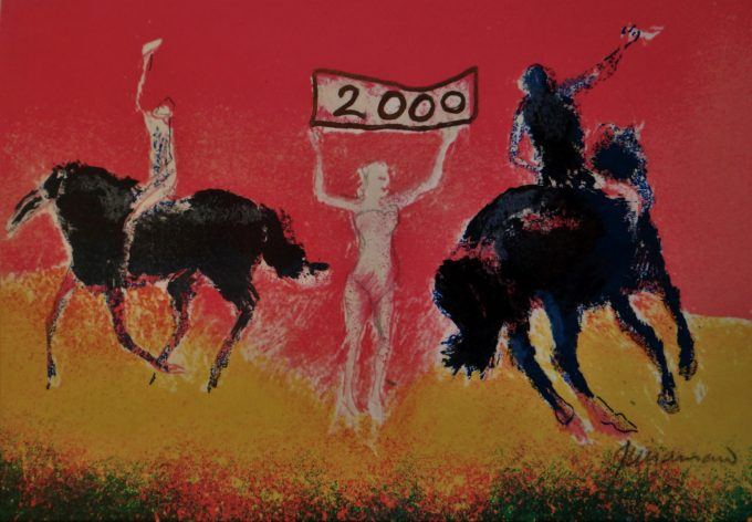marieartcollec1's tweet photo. Paul Guiramand – Signed Original Lithograph "Years' Carousel" 

A beautiful French figurative artwork capturing the whirlwind of time passing too quickly. 

→ https://t.co/XRdtuDTwJn

#PaulGuiramand #YearsCarousel #FrenchArt #EquineArt #TimePassing #SignedLithograph https://t.co/fxJqYvg251
