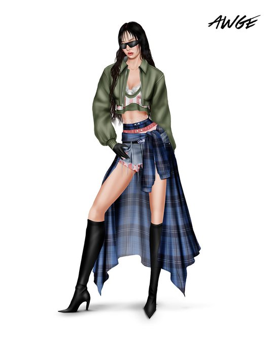 MYJENNIE_TH's tweet photo. 260608 รูปสเก็ตลุคของเจนนี่บนเวที Governors Ball โดย Melissa Mehrtens (Custom AWGE)

#JENNIE https://t.co/6DTMTIIl3w