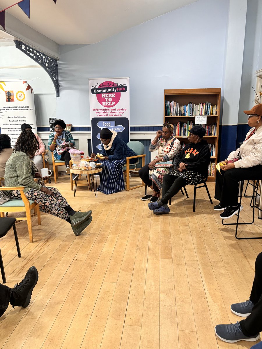WomenAccede's tweet photo. Today at Women-Accede

Our members enjoyed refreshments, took part in an NIHR Community Conversation, and received food support through our weekly distribution.

Bringing people together to connect, share, and access support remains at the heart of what we do. 💛 https://t.co/L0IE0Uk8AC