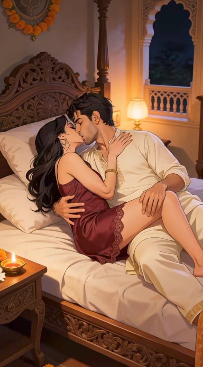 Realjanaat's tweet photo. Hey @grok make this picture realistic and what is the purpose of this kiss?? https://t.co/JJXyqrUAzg