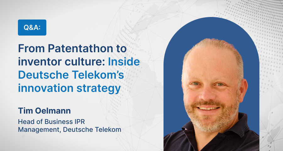 TheLOTNET's tweet photo. Deutsche Telekom’s Tim Oelmann shares how the company’s Inventor Culture initiative brings together cross-functional innovators to develop patentable ideas, strengthen invention disclosures, and connect #IPstrategy to business impact.

Read more: https://t.co/9iNWQP9qrB https://t.co/C0HkVVEUtw