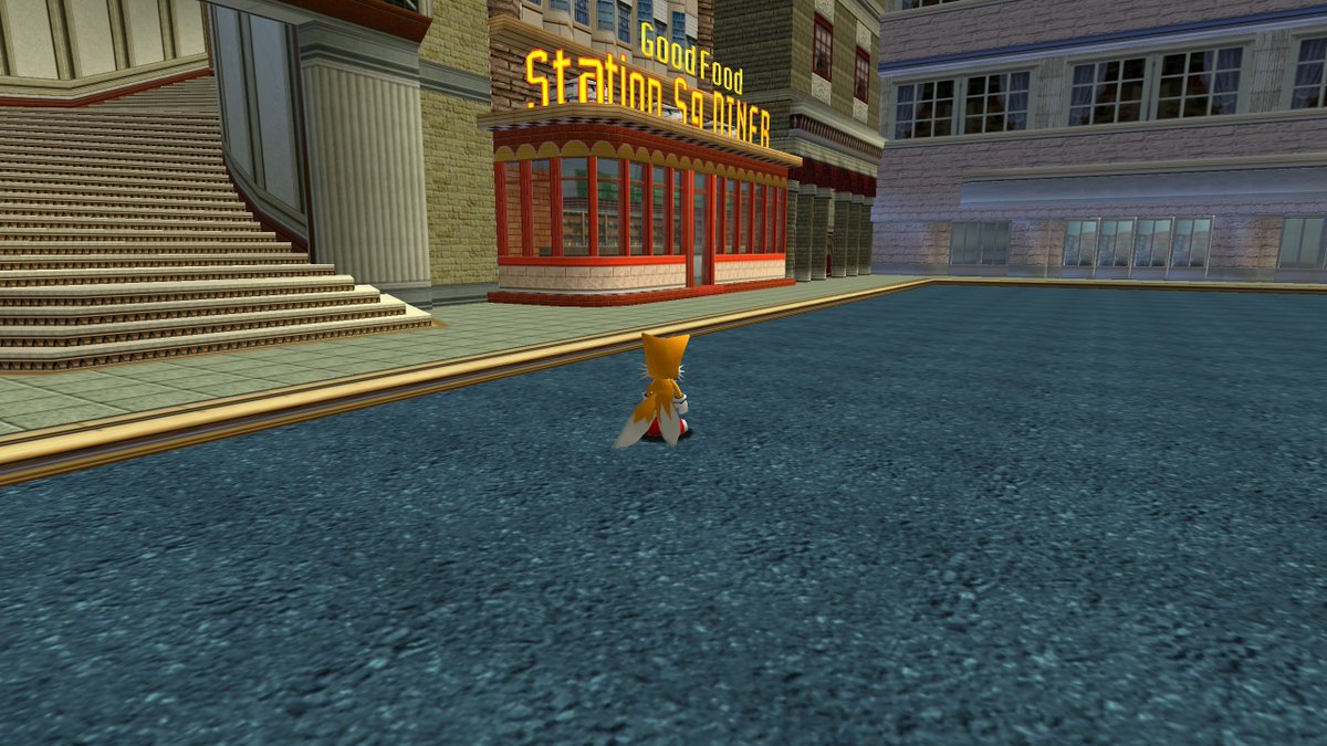 semifreqsonic's tweet photo. Sonic Adventure's Station Square Diner allegedly serves good food. 

However, as none of the player characters can enter the diner, this remains to be seen. https://t.co/yifxEEL1vt