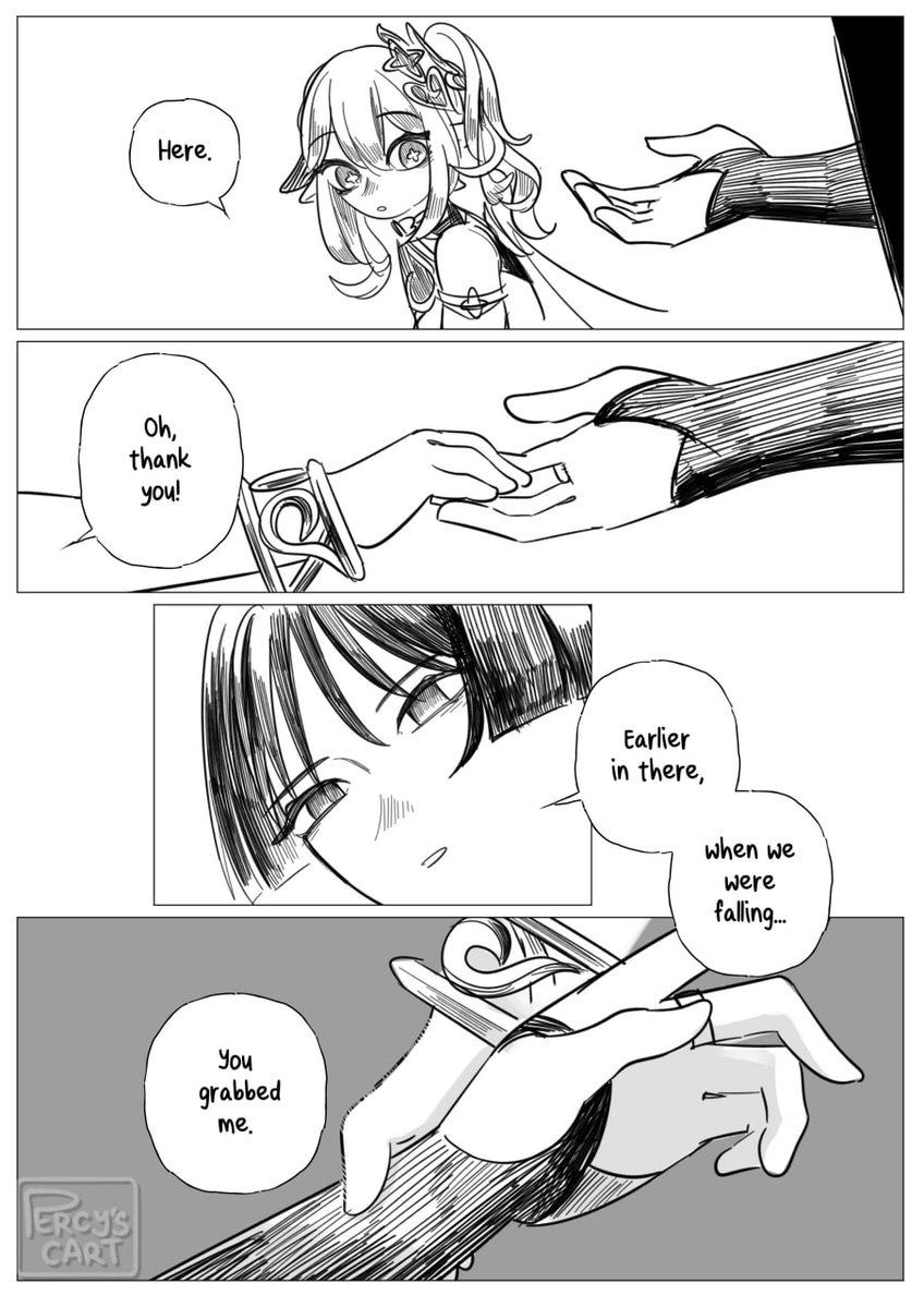 percyscart's tweet photo. forgiveness (1/3)
[takes place immediately after dottore's fight, 6.6 spoilers]
#nahida + #wanderer https://t.co/VZR1GOa0td