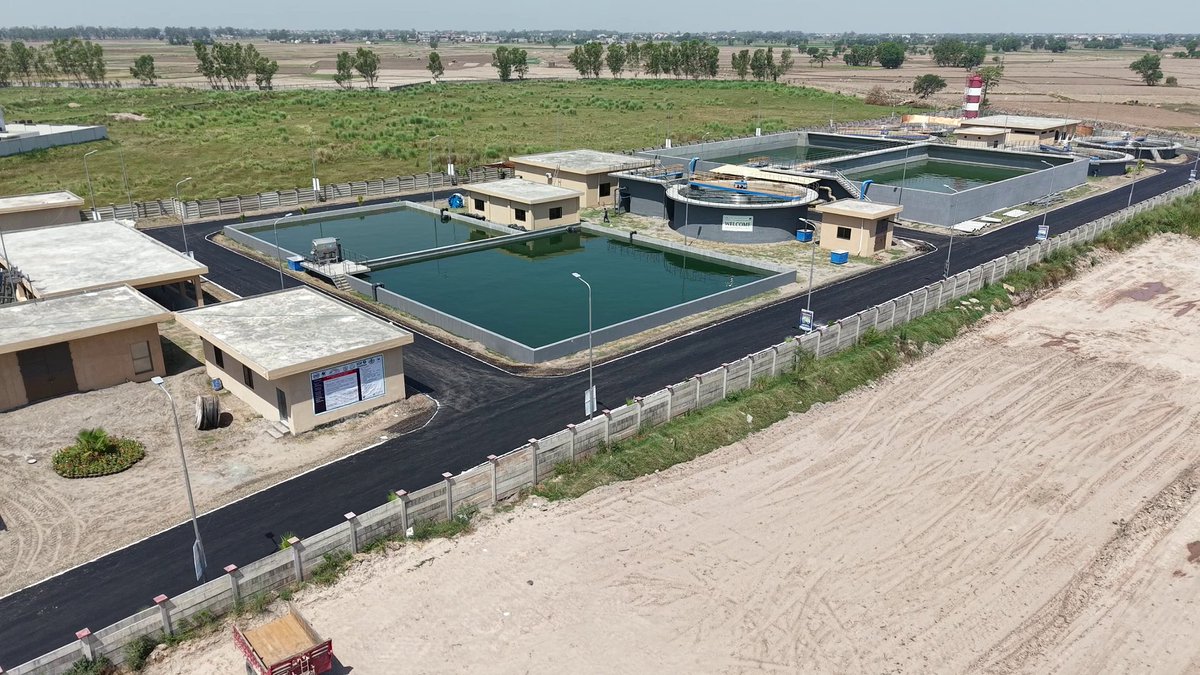 UNIDO_Pakistan's tweet photo. Pakistan’s 1st complete Common Effluent Treatment Plant (CETP) has been inaugurated at Sialkot Tannery Zone!

Pre-Treatment, Primary, Secondary &amp; Sludge Treatment
Meeting NEQS &amp; int'l standards

Supported by @UNIDO &amp; @GEF
A giant leap for sustainable leather exports! https://t.co/dlJnwsfxTN