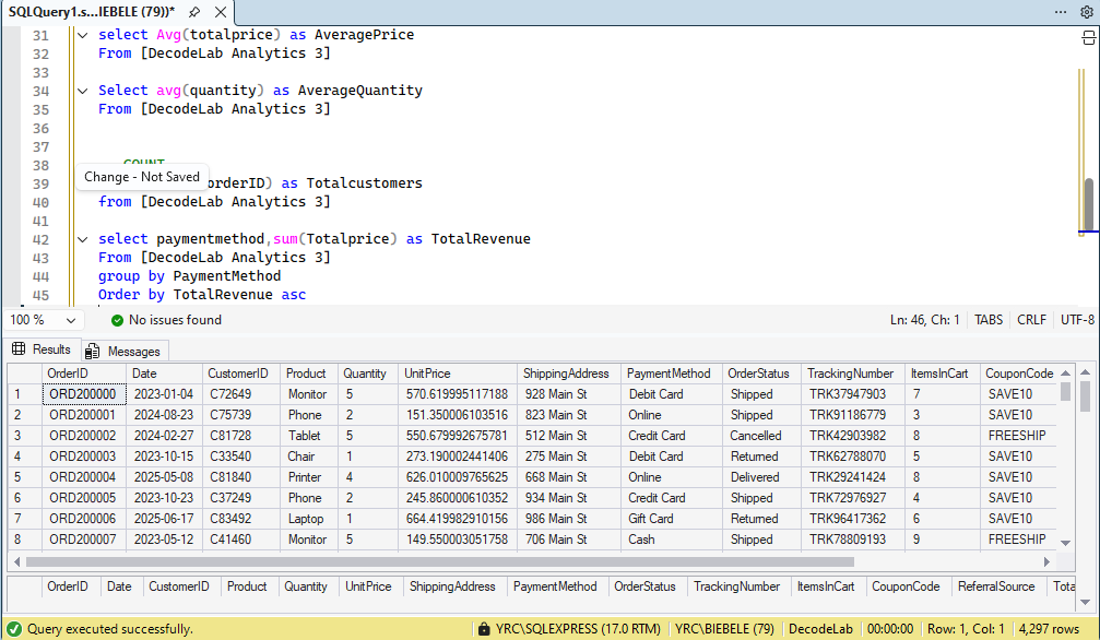 geapsean's tweet photo. SQL is genuinely not as technical as I thought

Just know what you want and the command to use. 

I sorted out this data using SQL, carrying out basic aggregate using simple  commands.

WHERE 
SELECT 
ORDER BY 
GROUP BY
SUM
AVG https://t.co/AEWOKrgusB