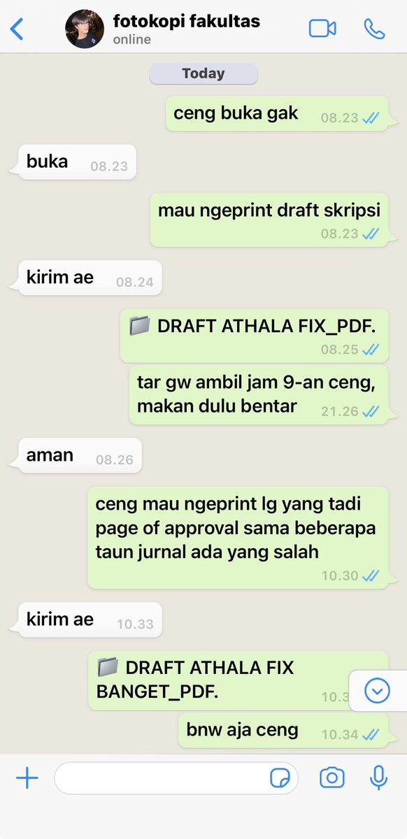fourthcil's tweet photo. abang fotokopi fakultas x mahasiswa smt akhir yang lagi skripsian https://t.co/Q2NFgVJaBz