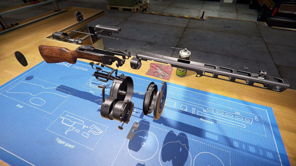 denfaminicogame's tweet photo. 【半額】ガンスミスとして銃の修理や改造をするゲーム『鉄砲鍛冶シミュレーター』を1400円で購入できるセールがSteamで開催中
https://t.co/9rQUYxx00l

銃はグリップをつけたりレーザーサイトを搭載したりと自分好みにカスタマイズ可能。作った銃は射撃場で試し撃ちして楽しめる https://t.co/zDZhHi5myu