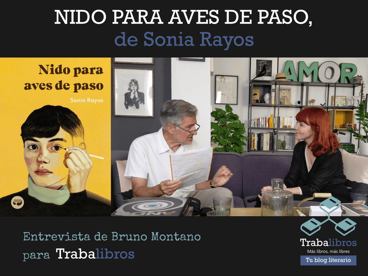 Trabalibros's tweet photo. «El nido es la primera arquitectura»🏠🕊️

Entrevistamos a Sonia Rayos sobre «Nido para aves de paso», una charla luminosa sobre arquitectura, danza y el arte de abrazar el caos.

Léela completa aquí: 👉 https://t.co/MyARMKGEY3
#SoniaRayos #Trabalibros #Literatura @aristasmartinez https://t.co/OwfNrqXzXi