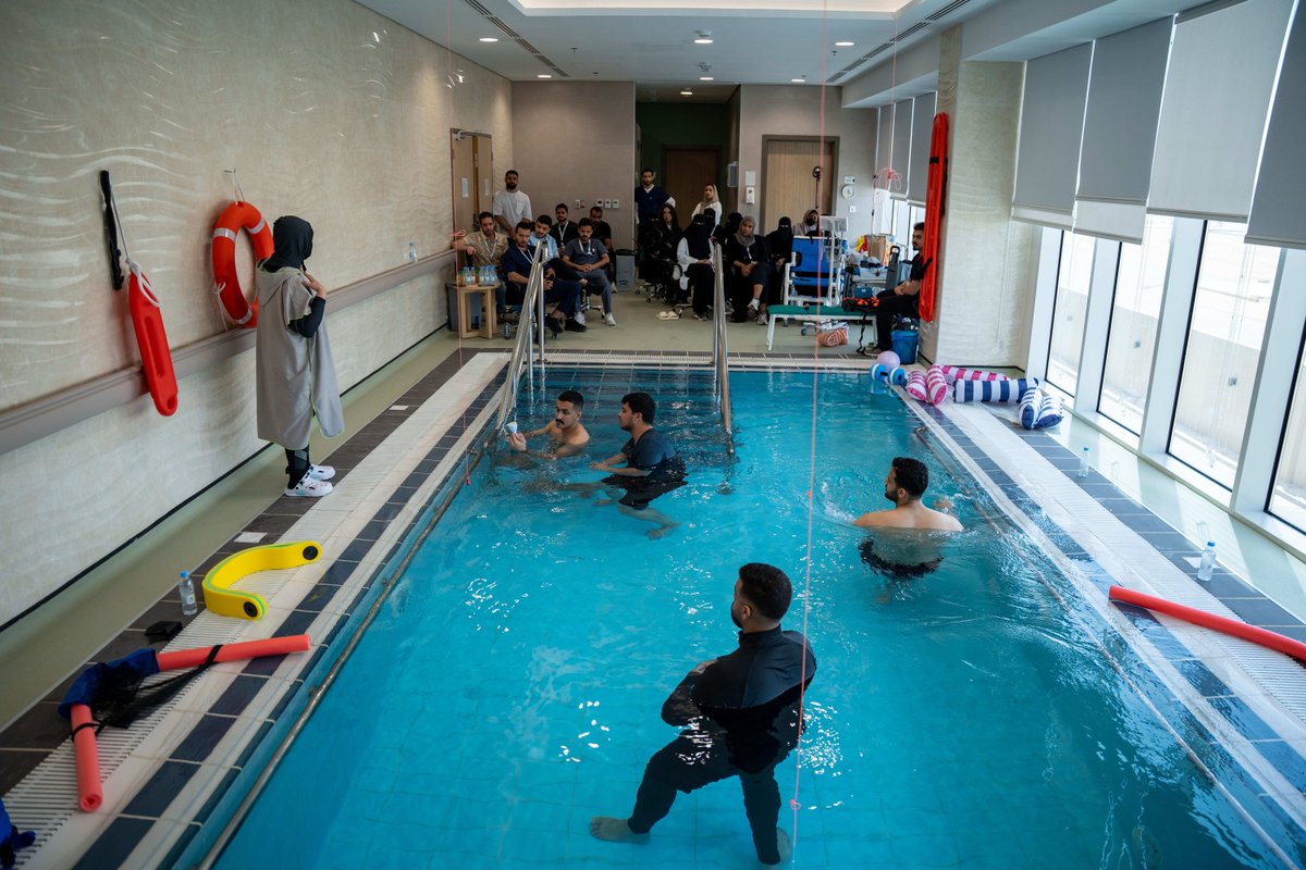 AMAD_Hospital's tweet photo. يسرّنا الإعلان عن اختتام برنامج Aquatic Therapy for Rehabilitation Professionals بنجاح، والذي أقيم في مستشفى آماد بمشاركة نخبة من أخصائيي #العلاج_الطبيعي

نتقدم بخالص الشكر والتقدير للدكتورة Najwa Khan على تقديمها  كما نشكر جميع المشاركين على تفاعلهم

#AMAD #CPD https://t.co/0udt6DzHue