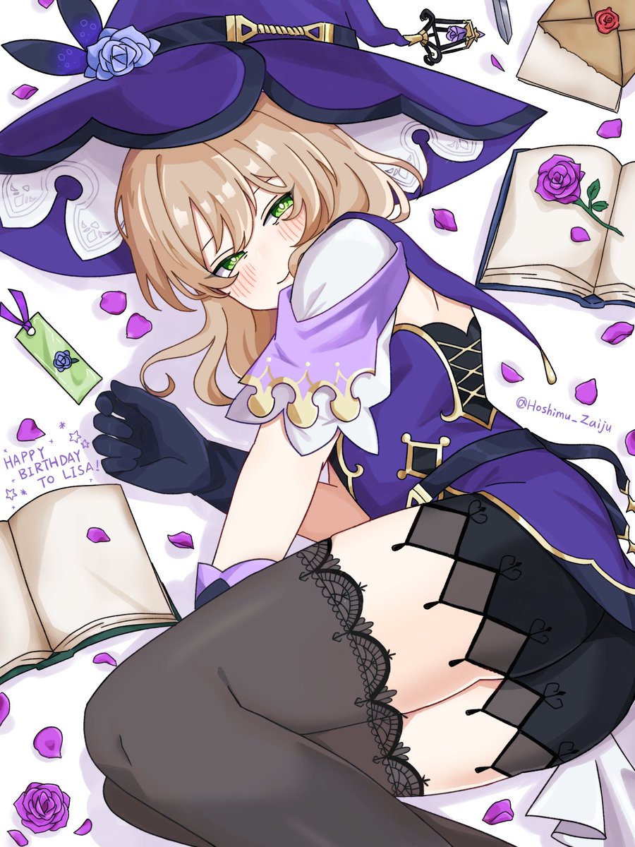 Hoshimura_zaiju's tweet photo. 貴女が幸せな1日になりますように💜🌹🫖
#リサ生誕祭2026 https://t.co/7cymytMbnp