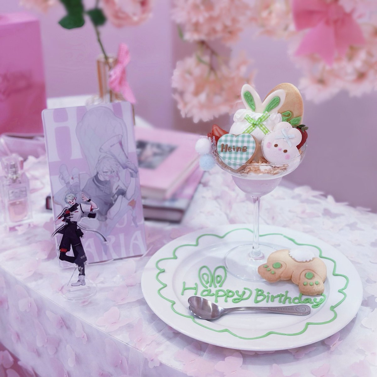 REZ069's tweet photo. ♡ ᕱ_ᕱ
（ ⸝⸝>  ̫<⸝⸝）♡
 ┏━∪∪━━━━━━━━━━━┓
 ✧︎    𝐇𝐚𝐩𝐩𝐲 𝐁𝐢𝐫𝐭𝐡𝐝𝐚𝐲    𝐇𝐞𝐢𝐧𝐞    ✧︎
 ┗━━━━━━━━━━━━━┛

#ハイネウルマリア生誕祭2026 
#ハイネ・ウルマリア https://t.co/ByA76Ihgut