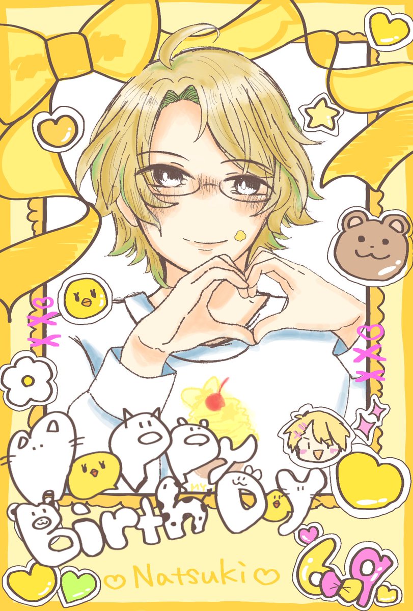 skyster_'s tweet photo. 那月くんお誕生日おめでとうございます💛
かわいいがい〜っぱいの幸せな時間を過ごしてね！！だいすきです💛✨

 #utapri_natsuki_BD2026 https://t.co/0FXzbqysqN