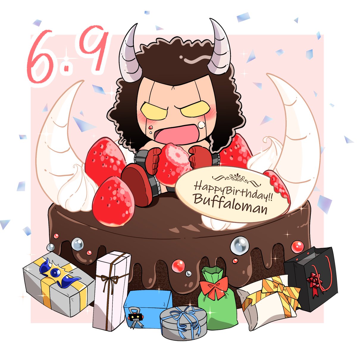 05Mi202566871's tweet photo. バッファローマンお誕生日おめでとう!!!🎂🎉🎉
#キン肉マン
#バッファローマン生誕祭
#バッファローマン誕生祭 https://t.co/dNKhMULqUK